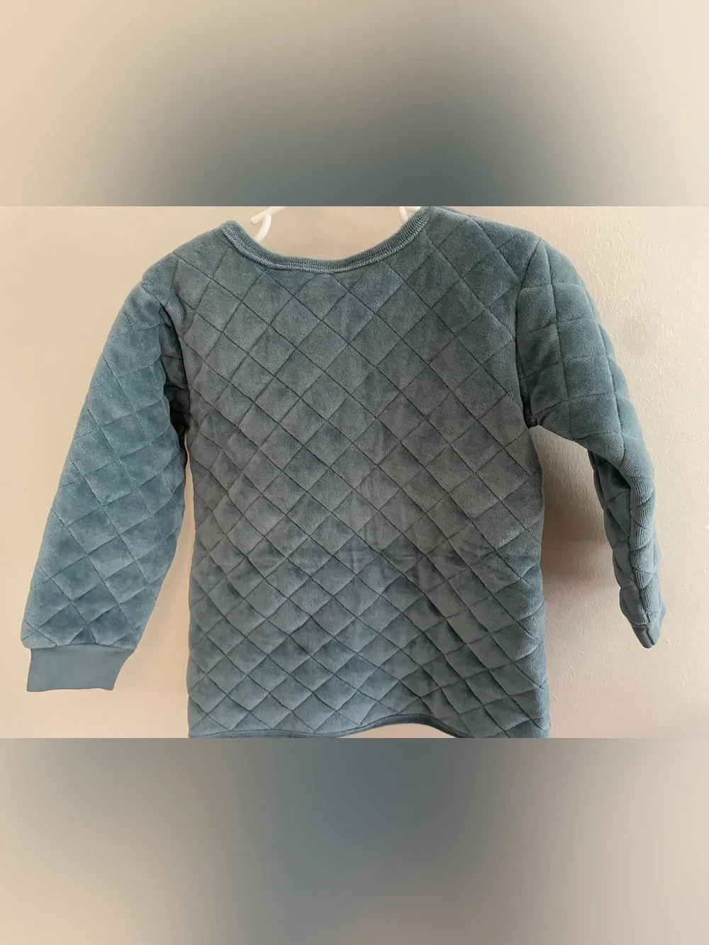 NWT Kate Quinn quilted velour jacket, 5Y